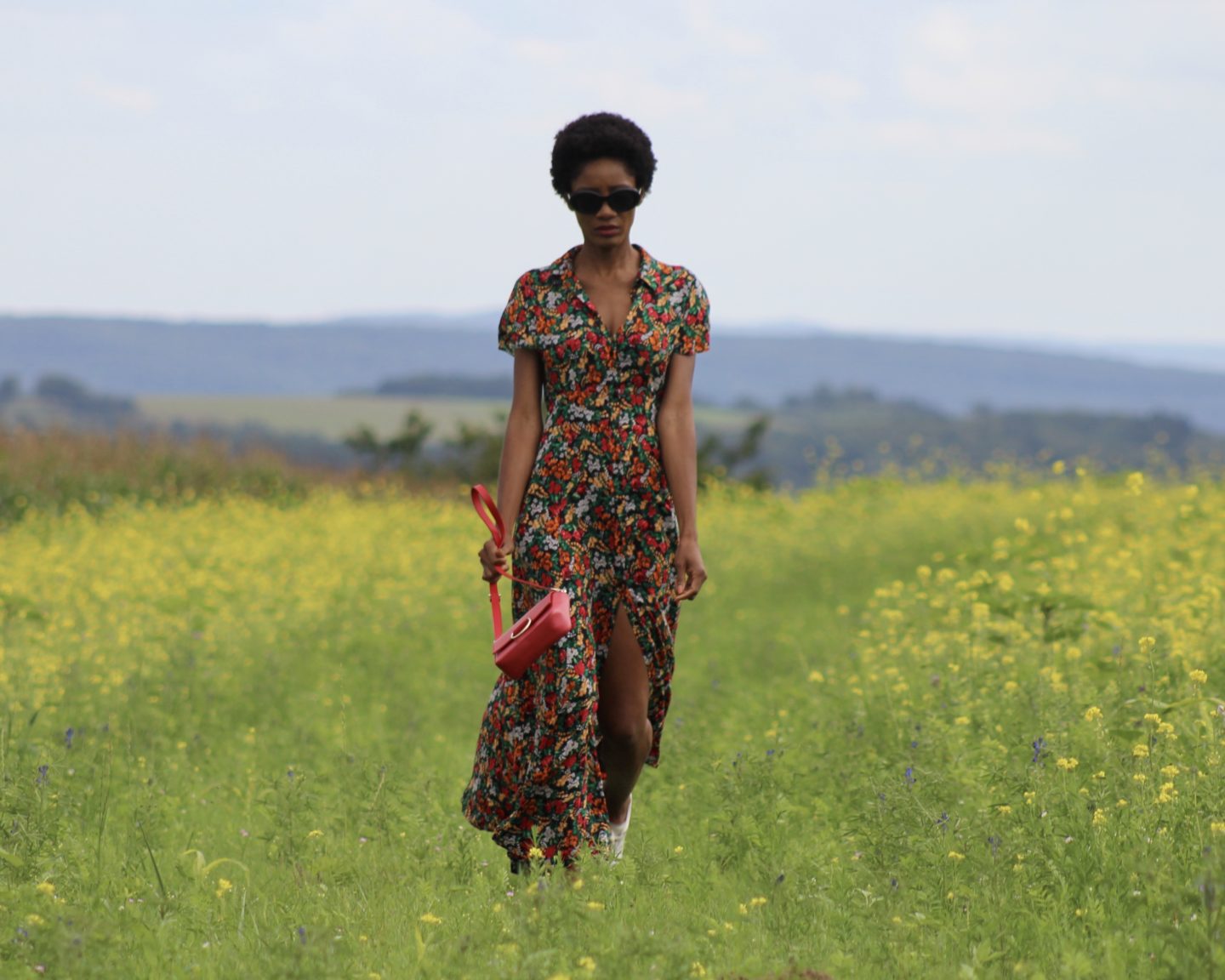 FLORAL MAXI DRESS